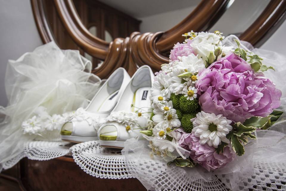 Bouquet peonie