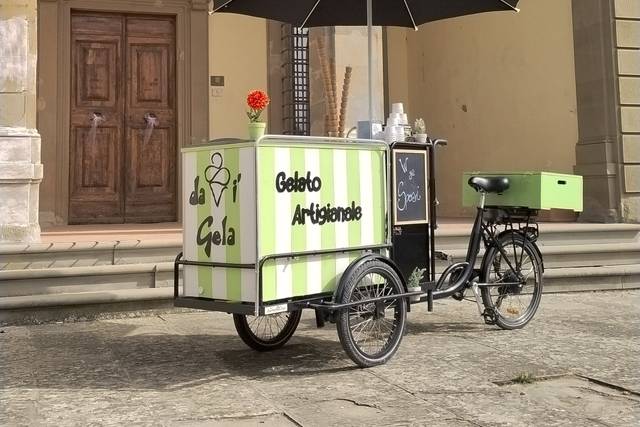 Bici carretto villa