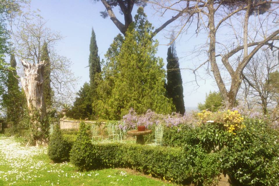 Giardino davanti alla casa