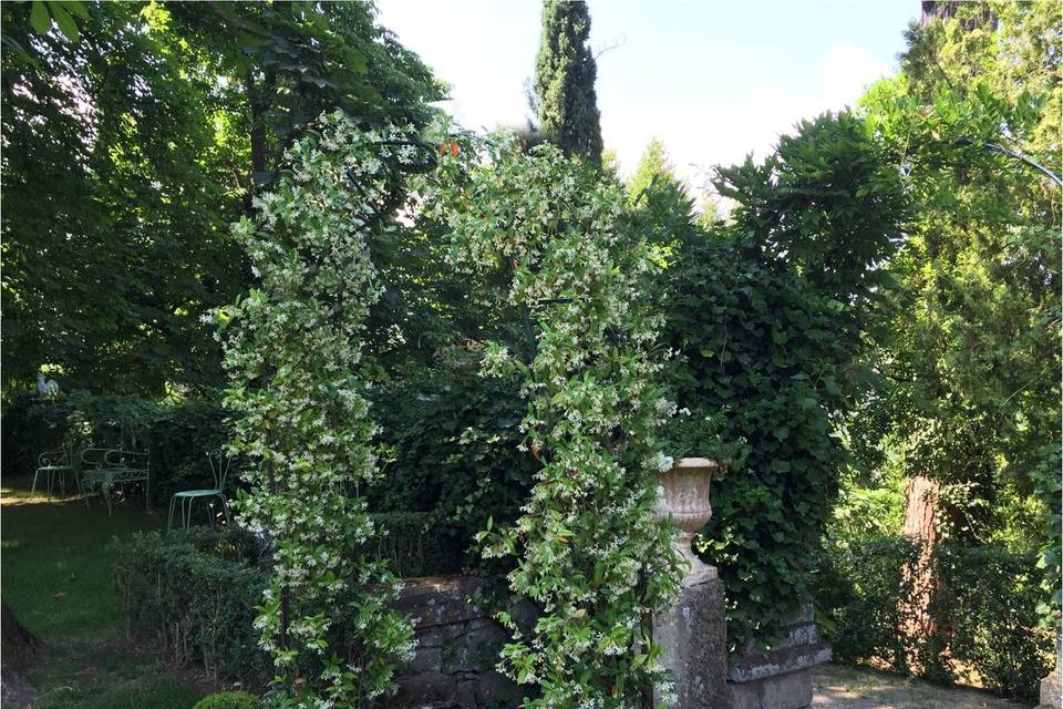 Angolino relax nel giardino