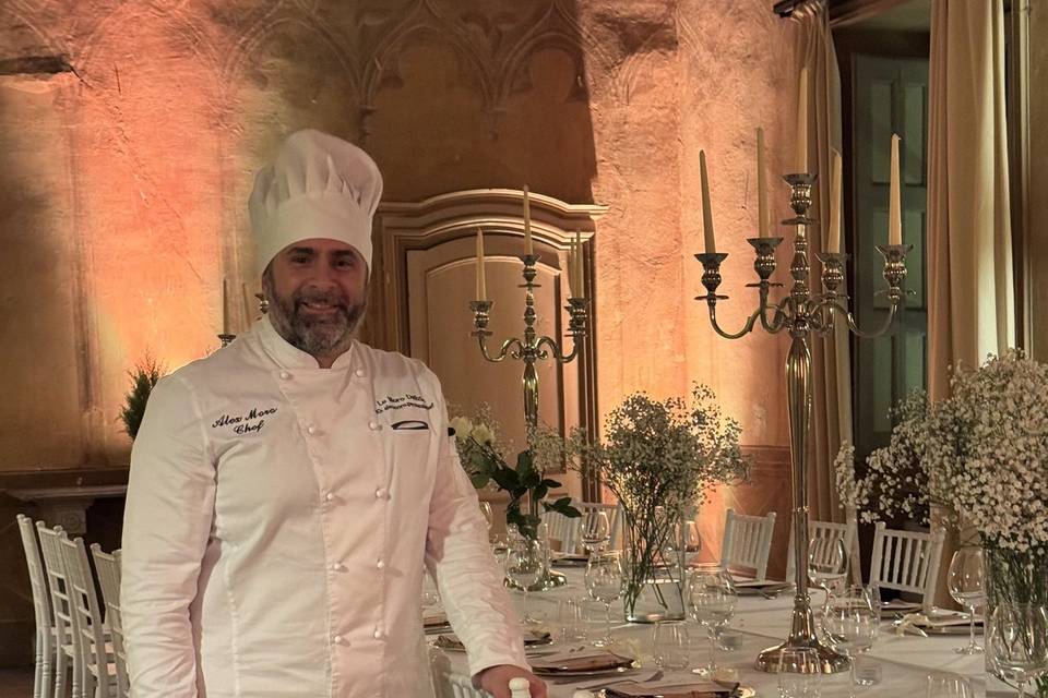 Chef moro e i suoi eventi