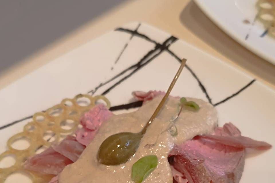 Vitello tonnato di chef Moro