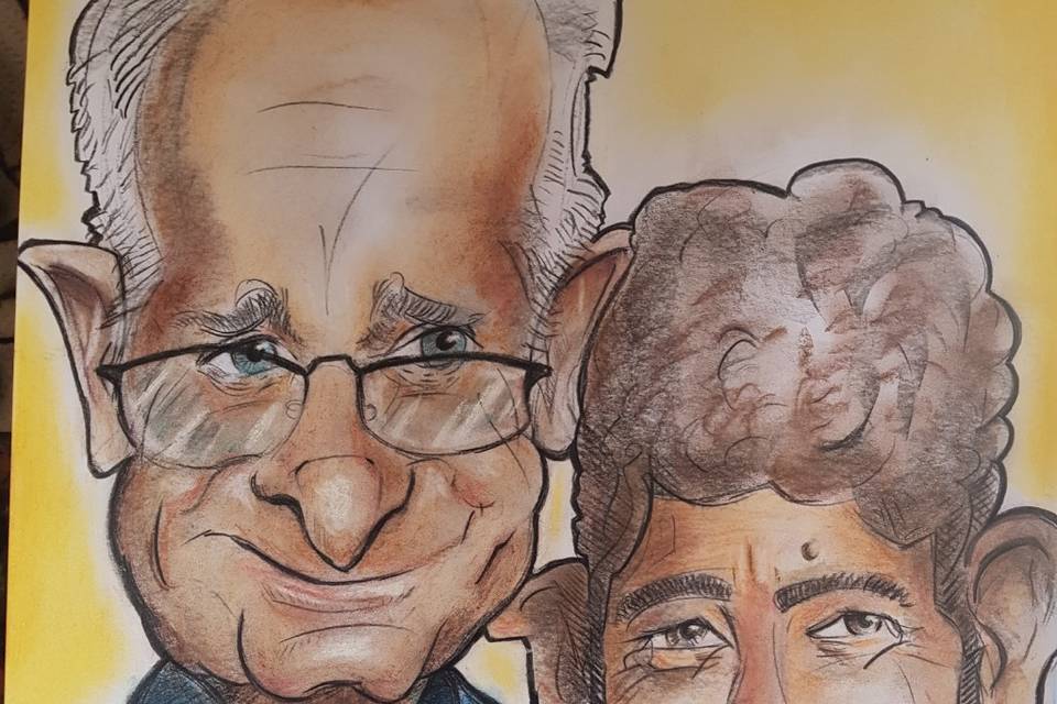 Caricature speciali a colori