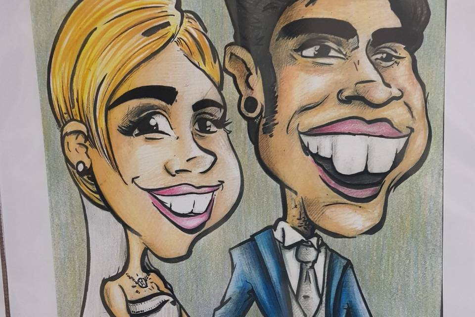 Caricature speciali a colori