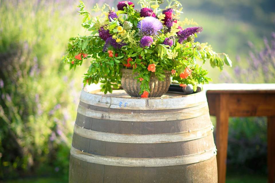 Wine barrel