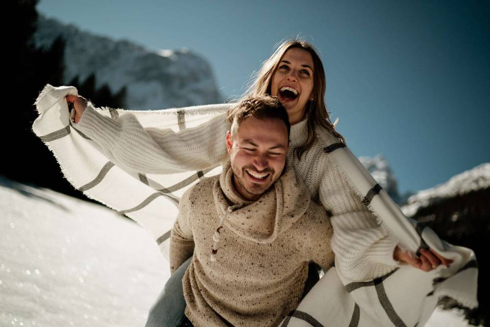 Dolomites engagement