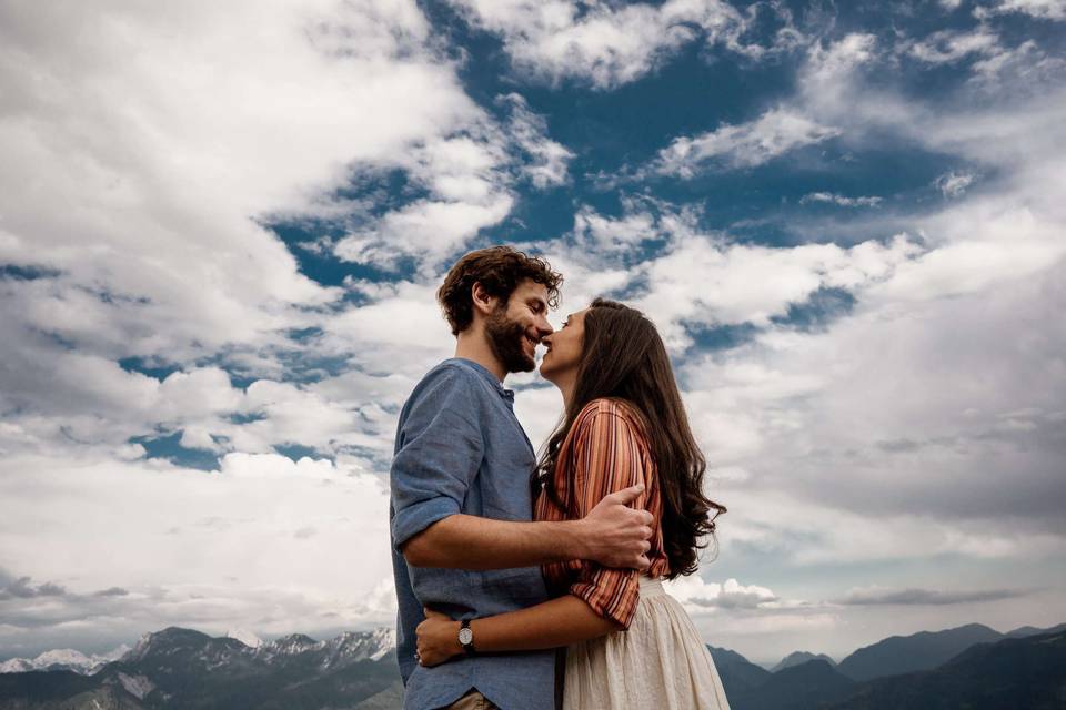 Dolomites engagement