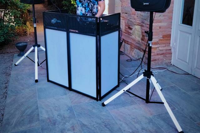 Postazione DJ Villa Il Casone