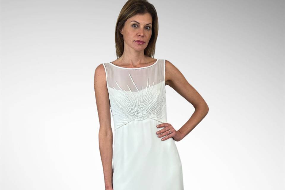 Abito Sposa smanicat dritto 2