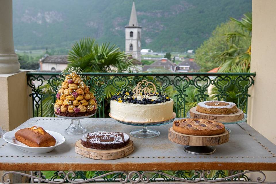 Buffet di solo torte