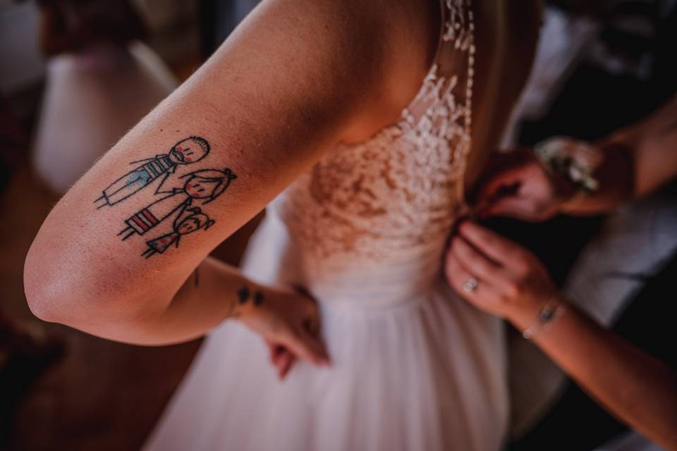 Tatuaggi della sposa