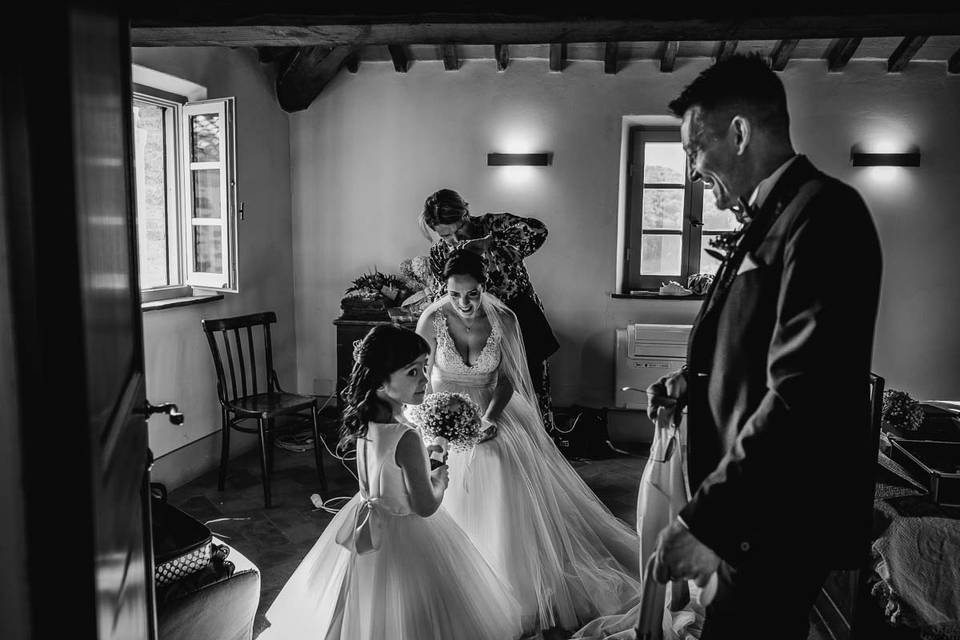 Preparazione della sposa