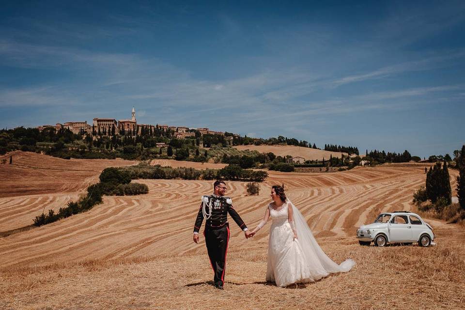 Passegiare in Val d'Orcia