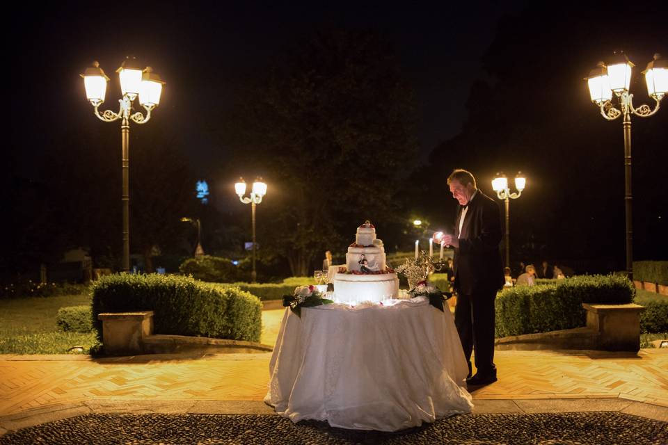 Preparazione Wedding cake