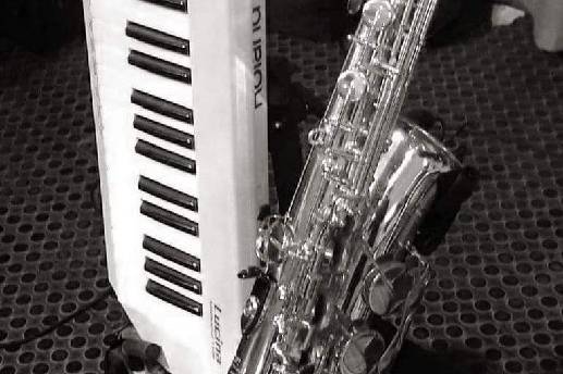 Sax and keytar