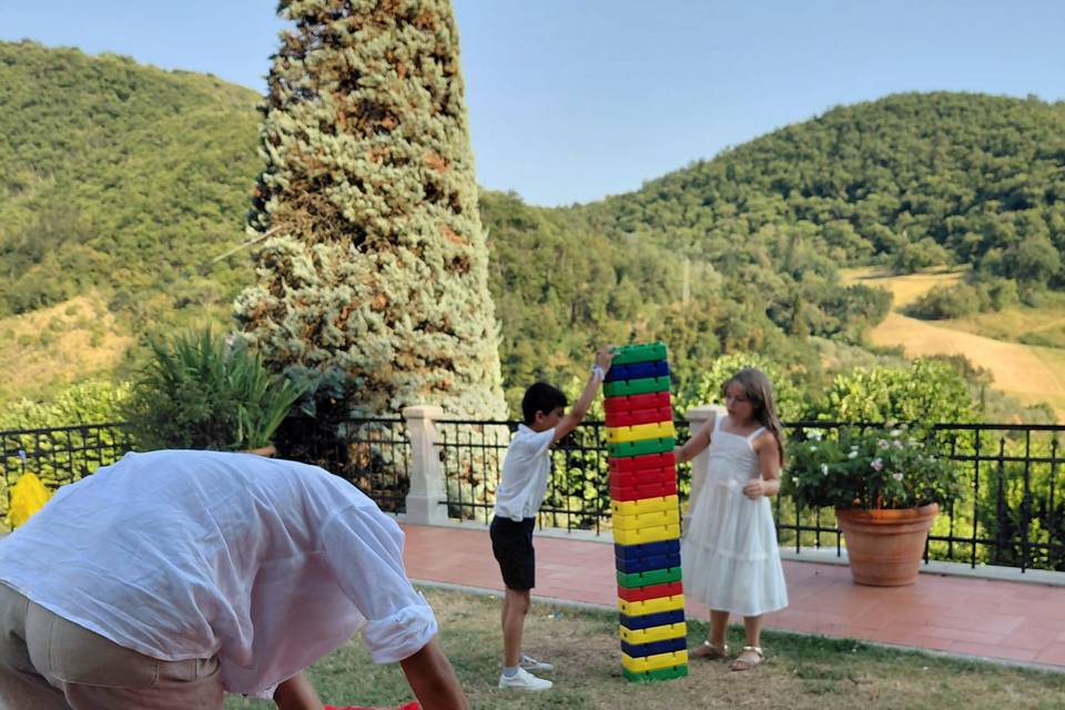 Torre di mattoncini