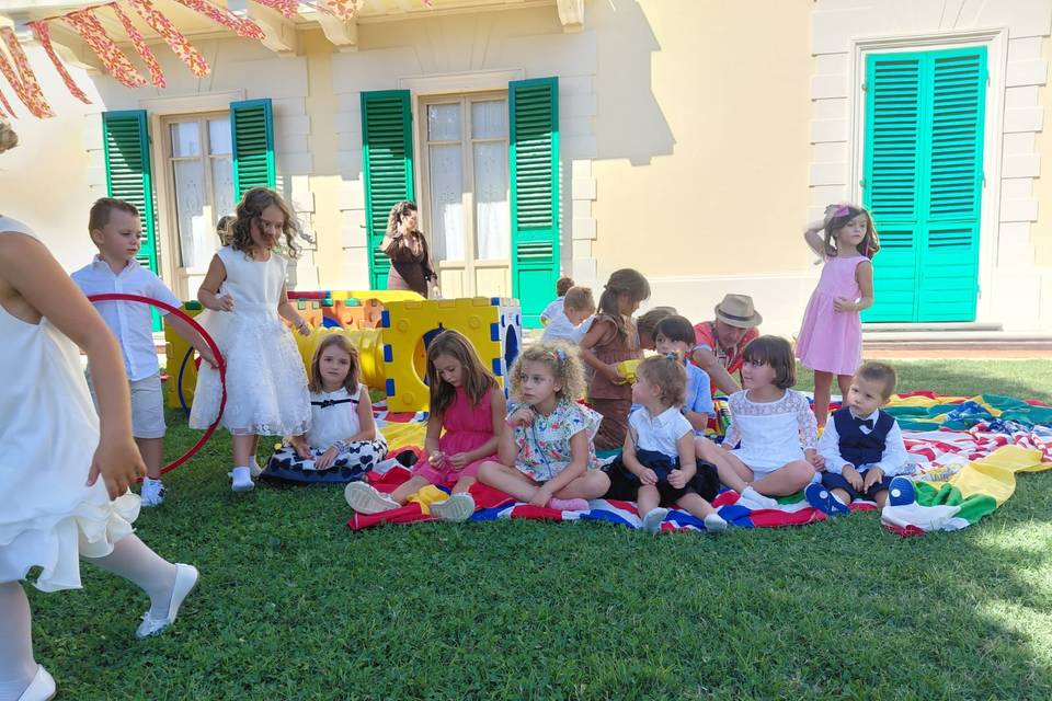 Tutti in giardino Villa Cerret