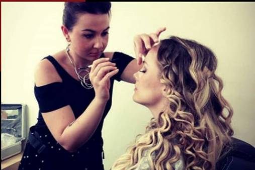 Makeup and haistyle