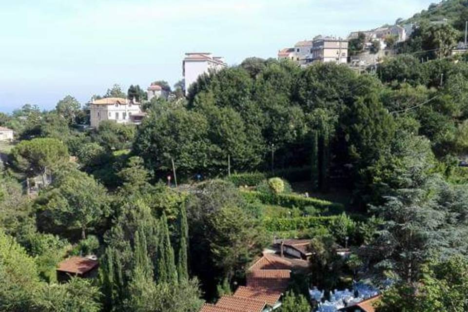 Vista dal Parcheggio