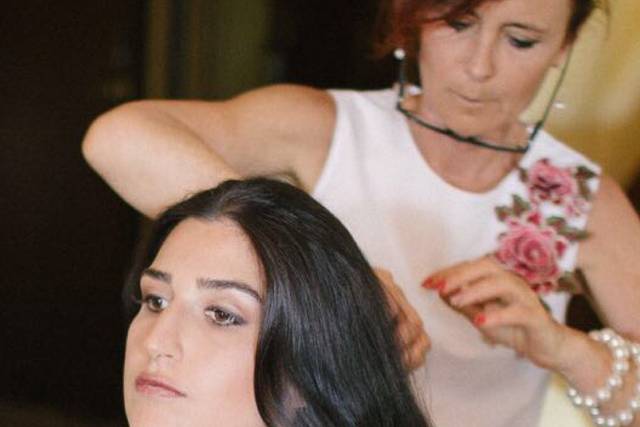 Preparazione sposa