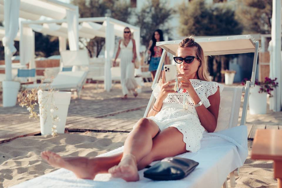 Aperitivo in spiaggia