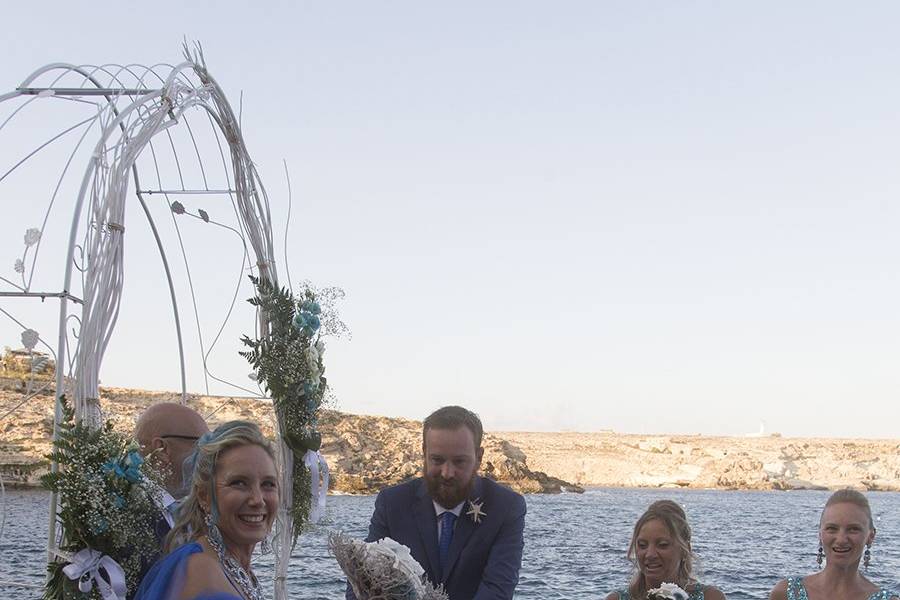 Wedding in Lampedusa di Lorena Lombardo