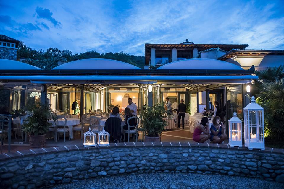 Il ristorante Relais Mirabella