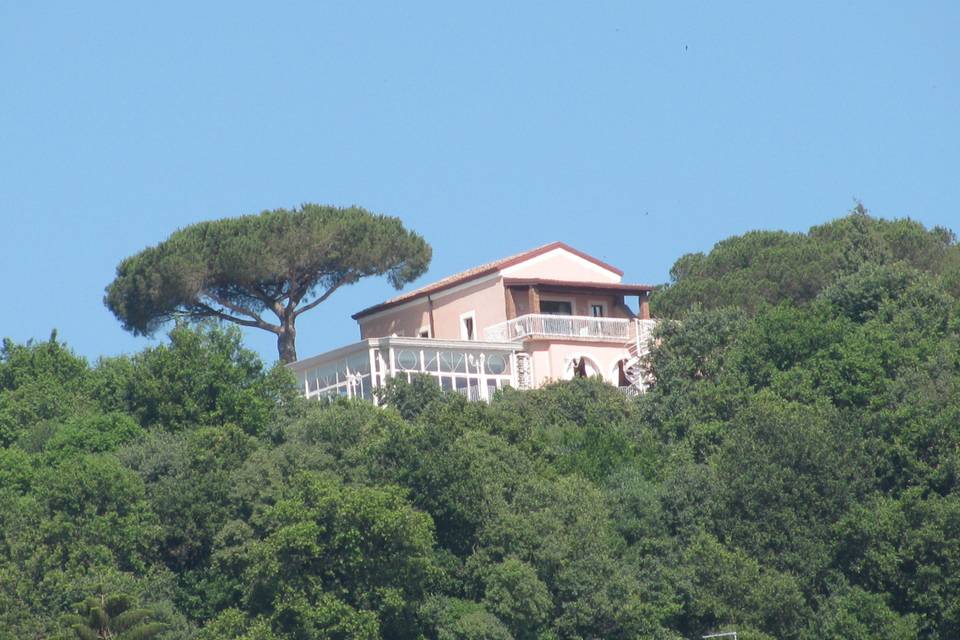 Veduta della collina del Carminello