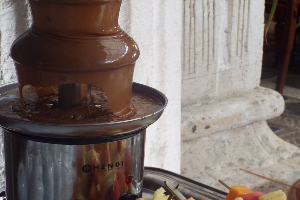 Fontana di cioccolato