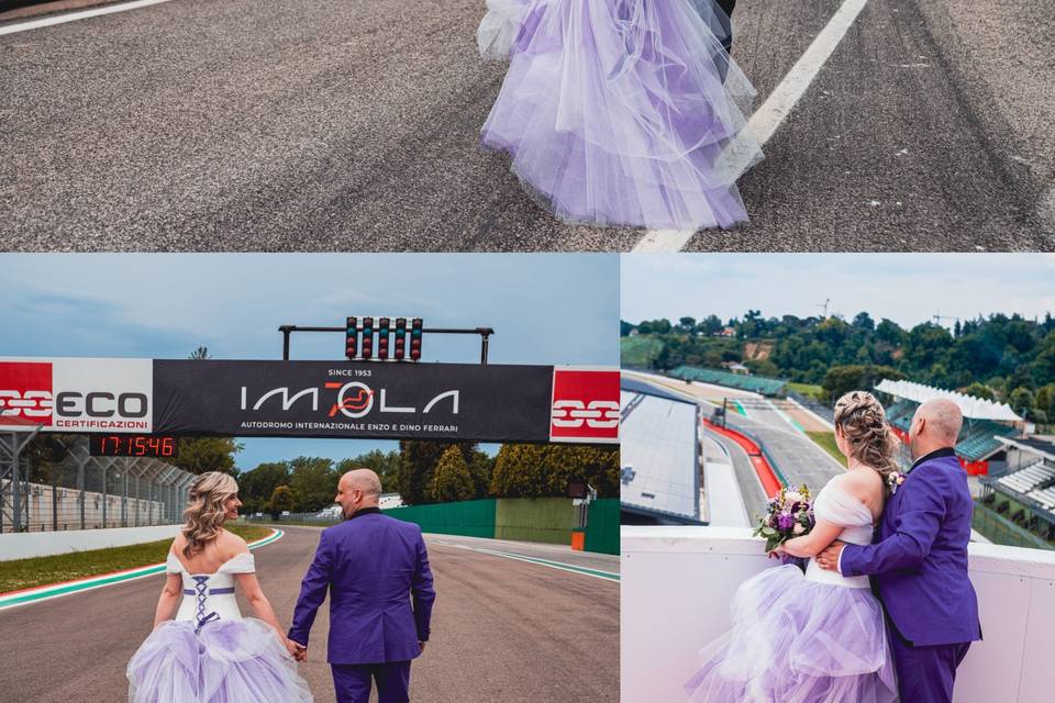 Wedding presso autodromo