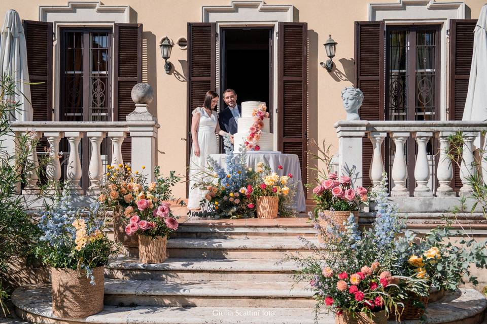 Sposi a Villa Umberto 1896