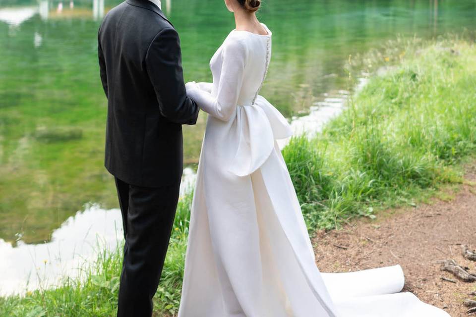 A dream wedding in the Alps