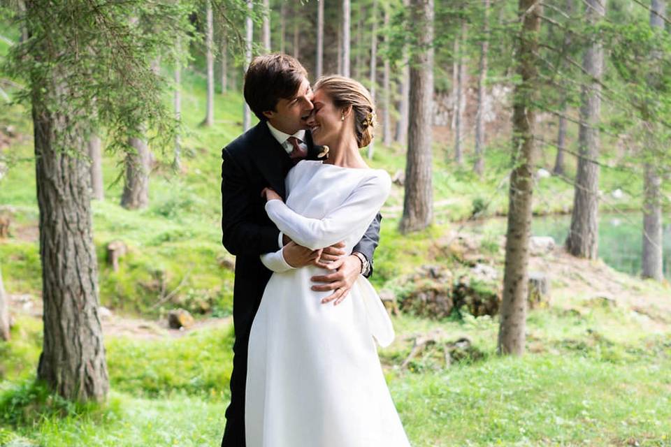 A dream wedding in the Alps