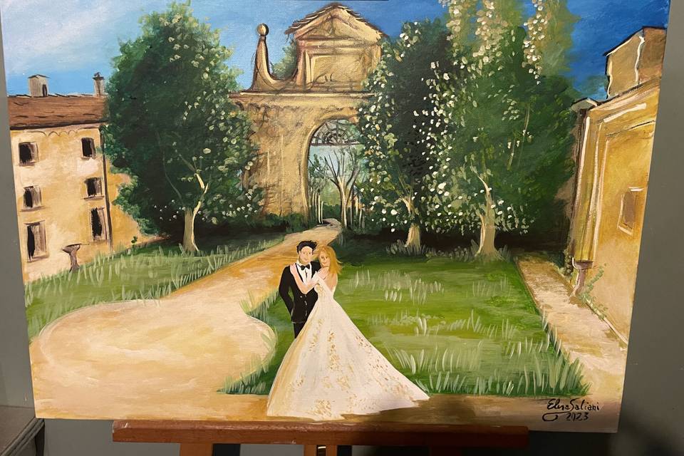 Wedding Live Painting