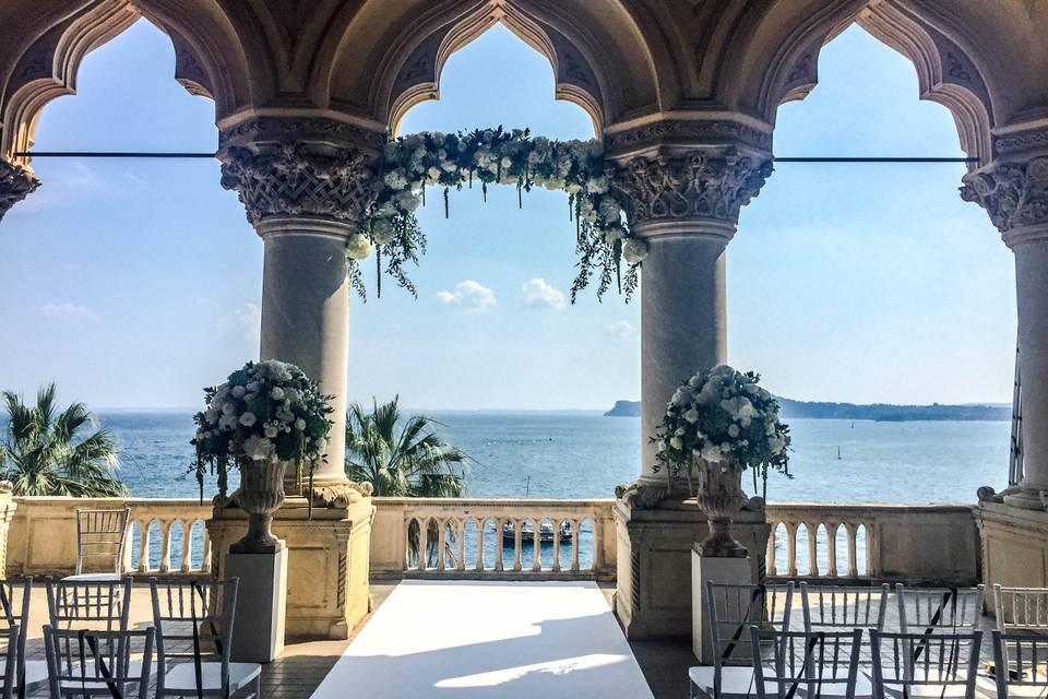 Wedding on Isola del Garda