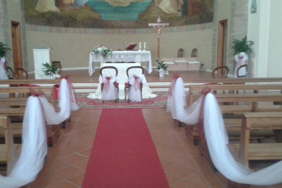 Allestimento chiesa