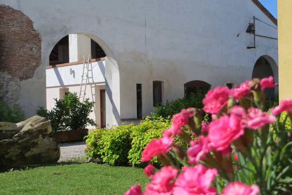 Vista dal giardino