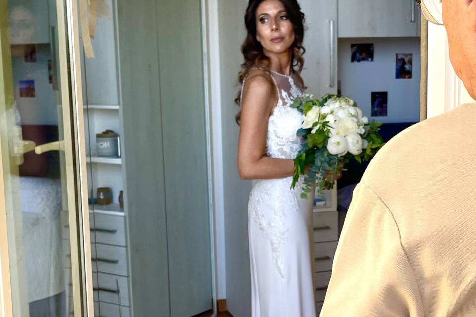 Trucco sposa per la Simona