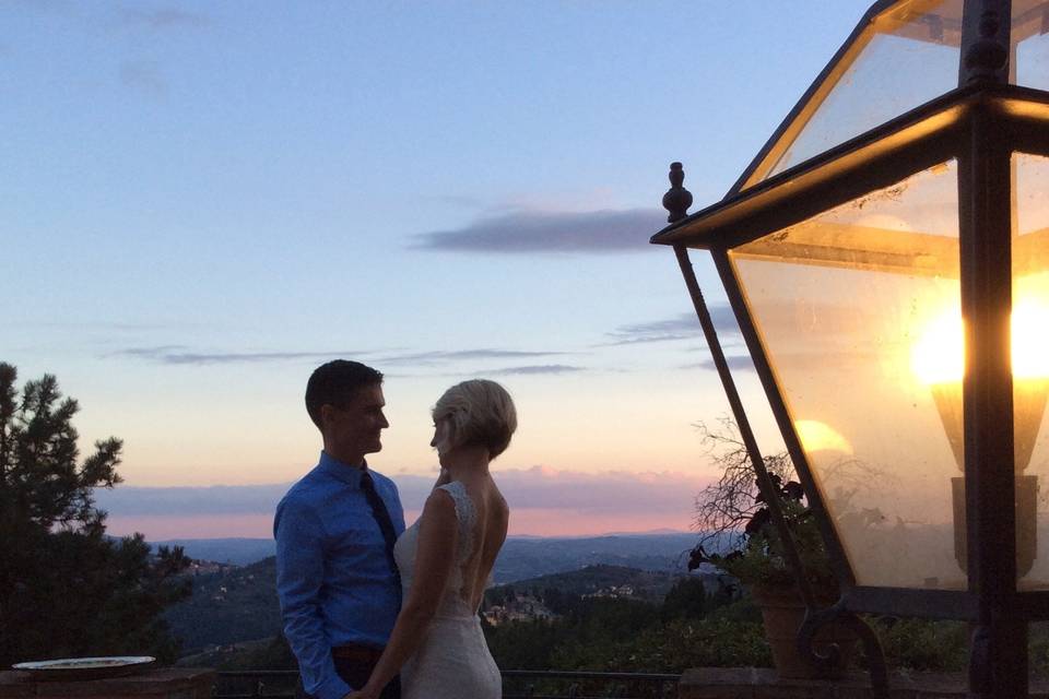 Matrimonio al tramonto