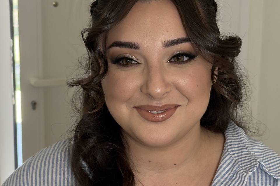 glam makeup