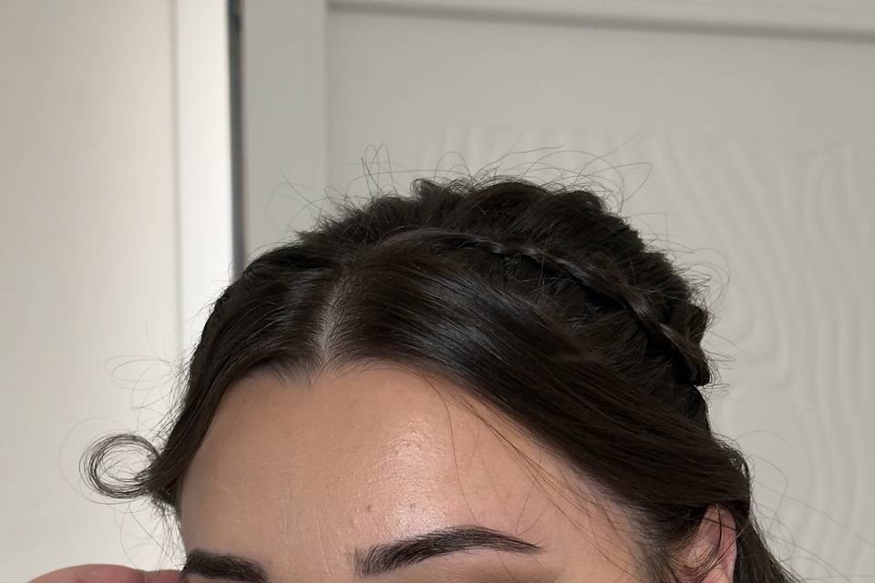 glam makeup