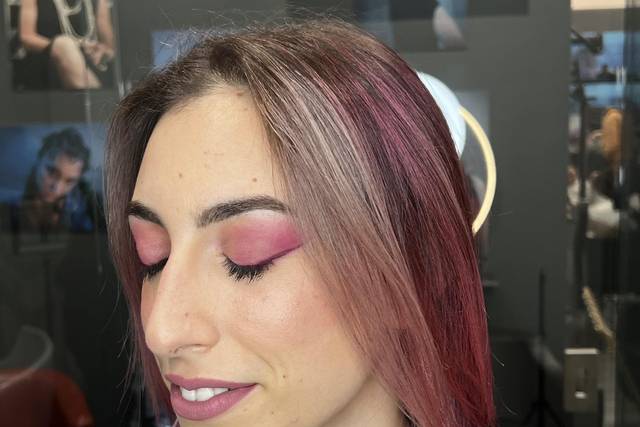 Make up Sposa colorato