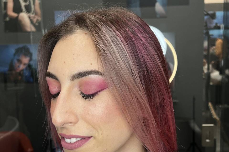 Make up Sposa colorato