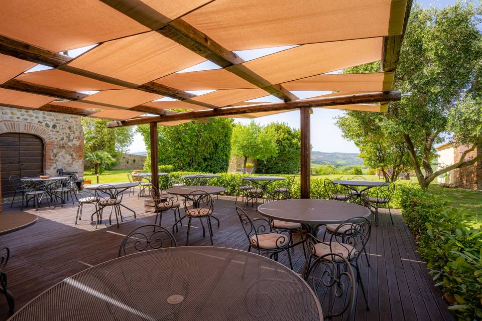 Veranda con vista