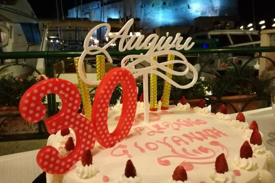 Topper Cake Auguri