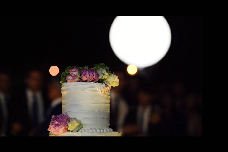 Cake and moon