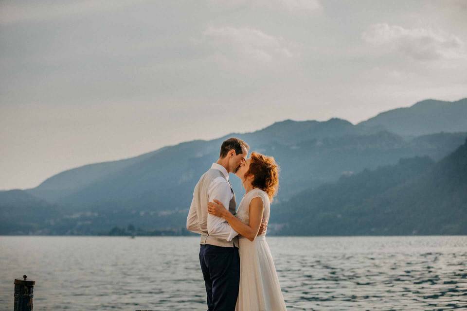 Foto di coppia lago d'Orta