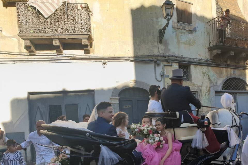 Matrimonio in carrozza