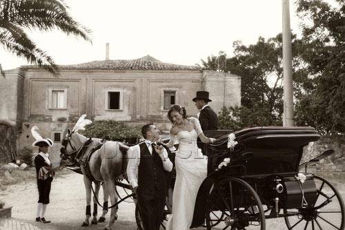Sposi in carrozza
