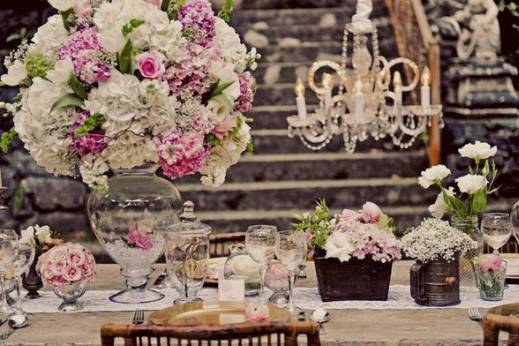 Allestimento Shabby chic